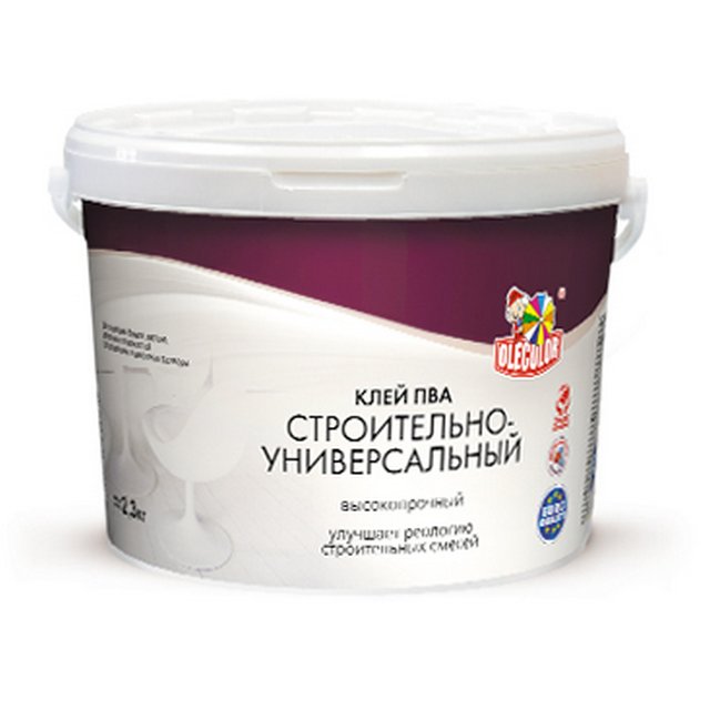 Клей ПВА OLECOLOR Строительно-универсальный 0,75кг