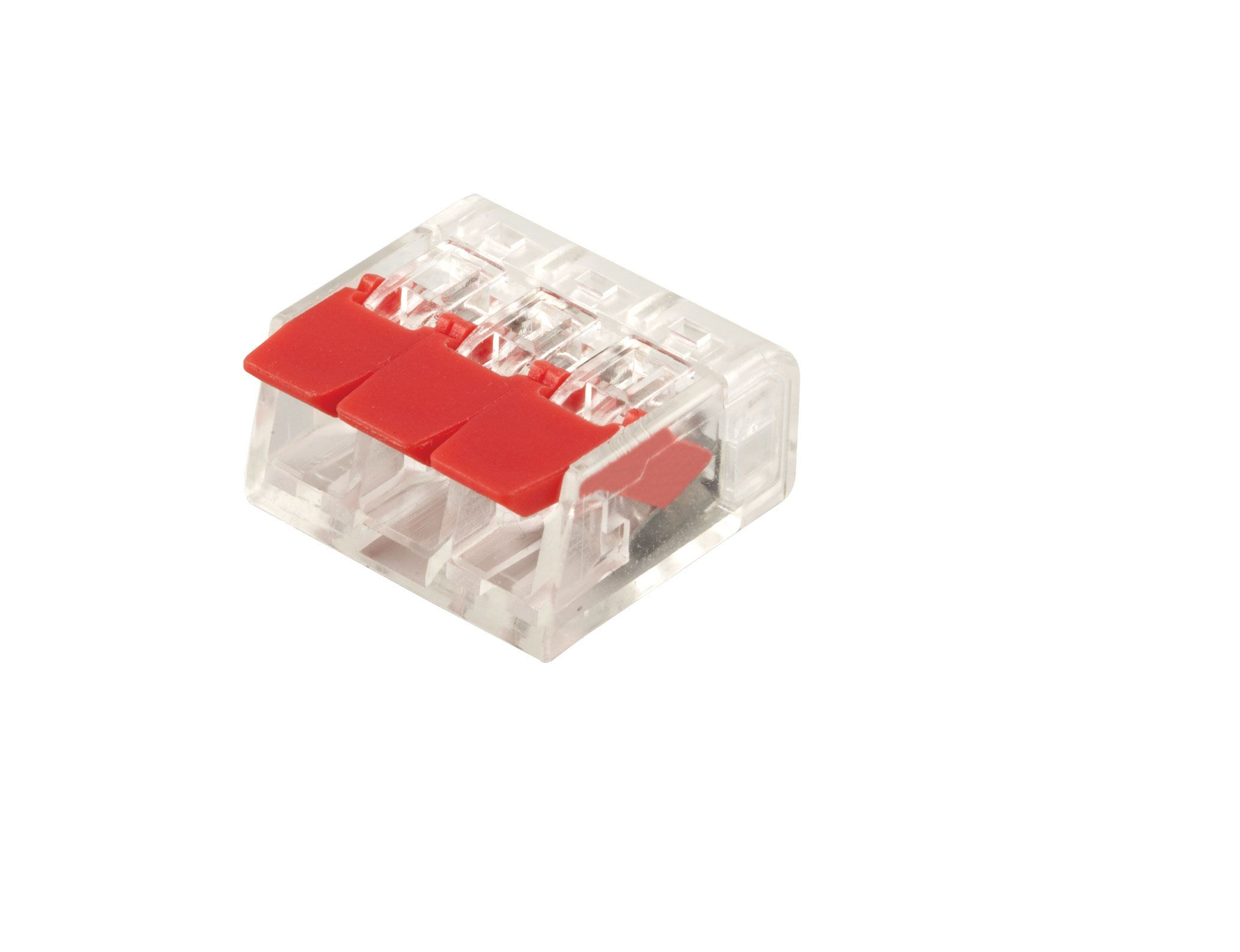 Клемма соединительная 3-проводная с рыч. 221-413 LD221-413 упак 5шт