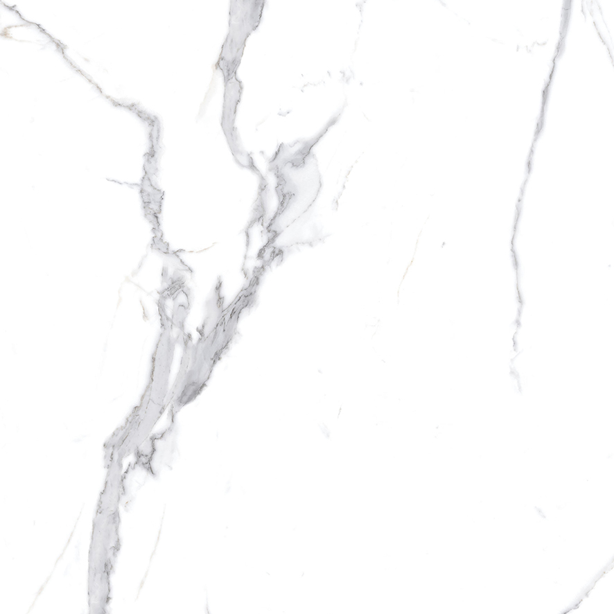 Керамогранит Калакатта Сплендид Сильвер/Calacatta Splendid Silver белый полированный 60x60х0,8см- купить в АПлайн