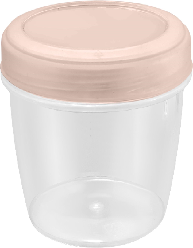 Банка для продуктов Plast Teame Хельсинки 1л персиковая карамель PT119211040PT119211040- купить в АПлайн