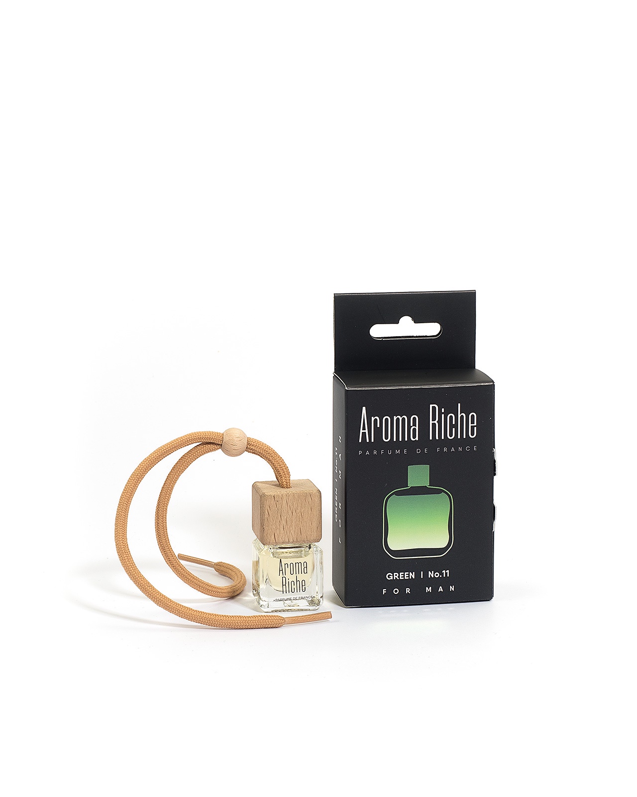 Ароматизатор жидкий AROMA RICHE GREEN №11 мужской ароматMDB11- купить в АПлайн