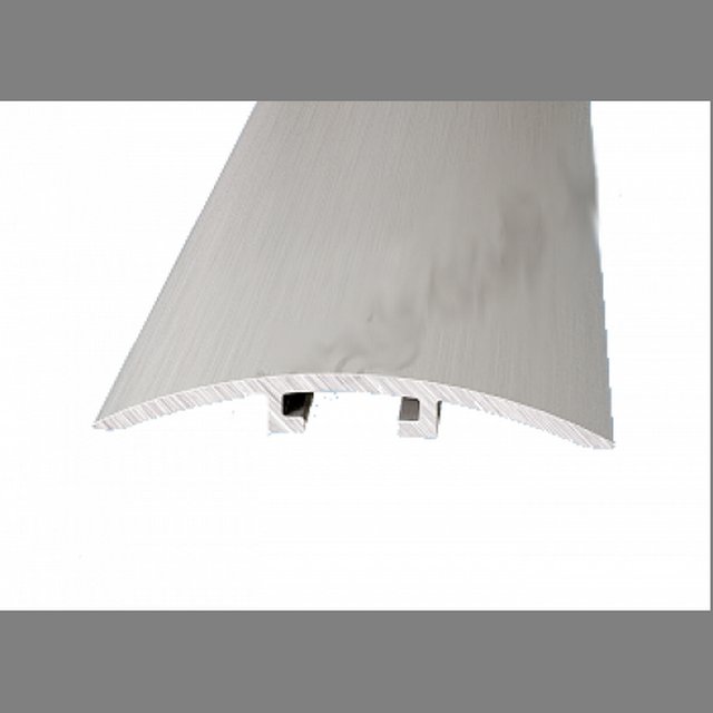 Порог-стык под дюбель 1,8м 40мм У1.20, Алюминий