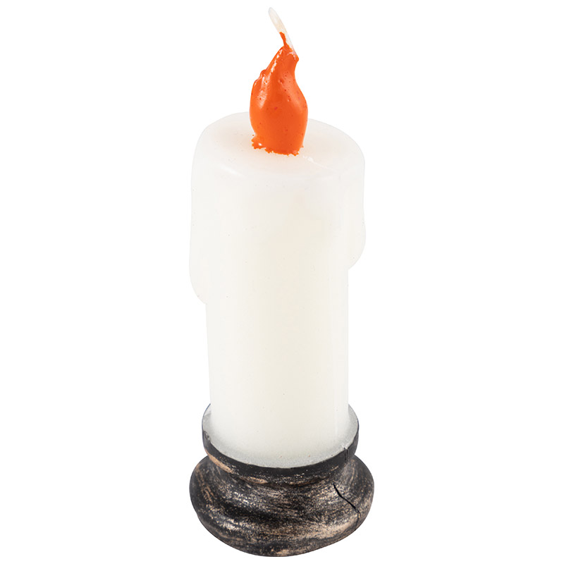 Свеча Столбик с пламенем Н-10см 103391