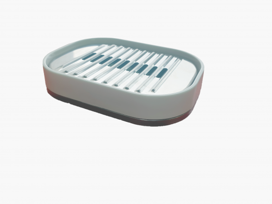 Мыльница пласт."LENOX" овальная Белая D13х3см арт.М-Е32-01/1