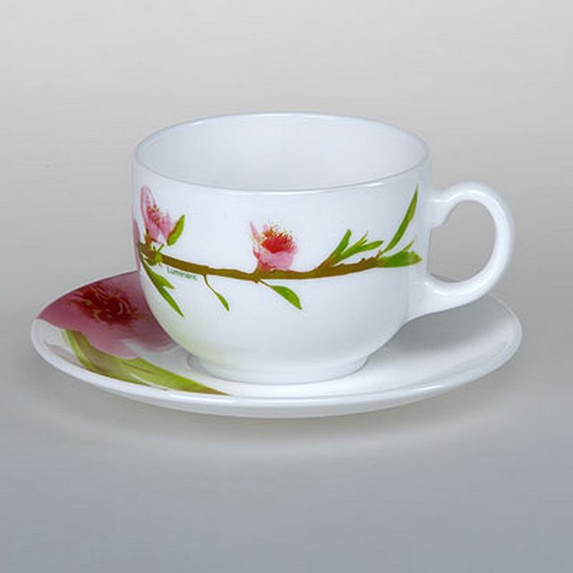 НАБОР ЧАЙНЫЙ LUMINARC "WATER COLOR" СТЕК. 12ПР. /Е4904/9722/