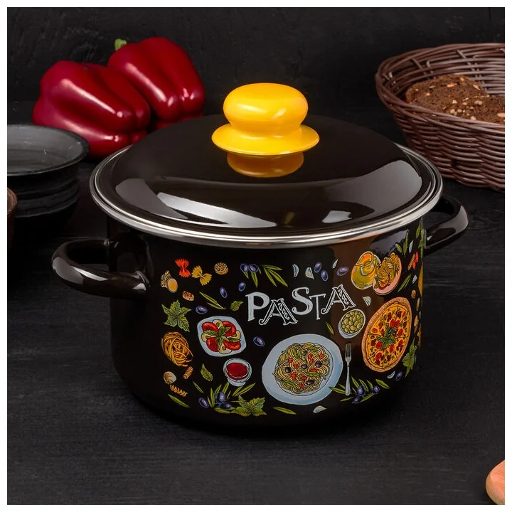 Кастрюля эмал. Pasta 3л 83790 1RD181M83790 1RD181M- купить в АПлайн