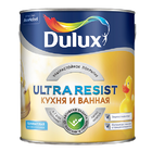 Краска в/д DULUX ULTRA RESIST кухня и ванная матовая BС 4,5л***