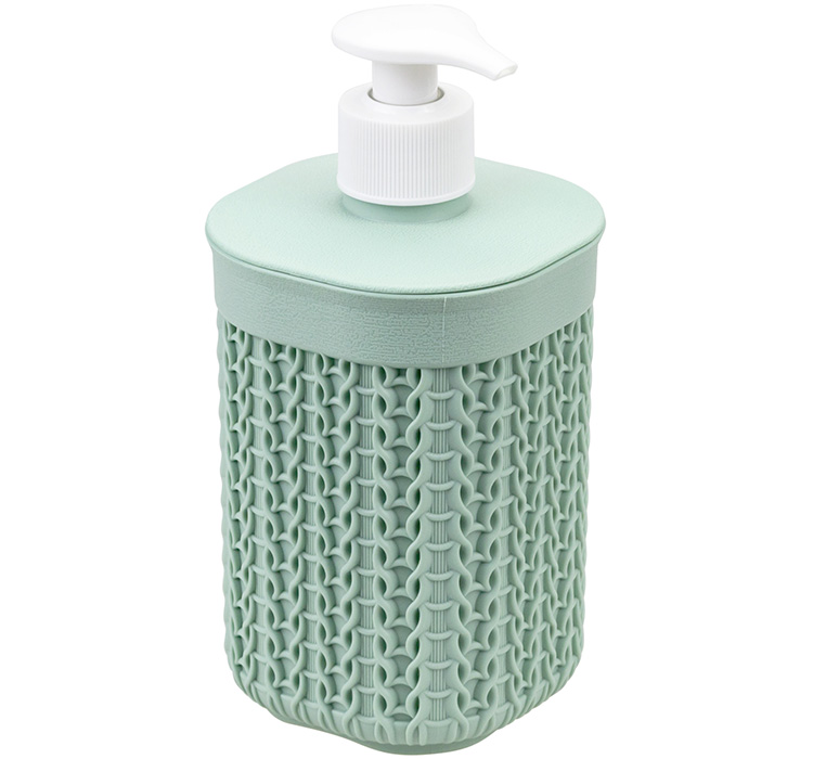 Дозатор для жидкого мыла пласт. Вязание фисташковый М2239 - М 2239 - купить в АПлайн