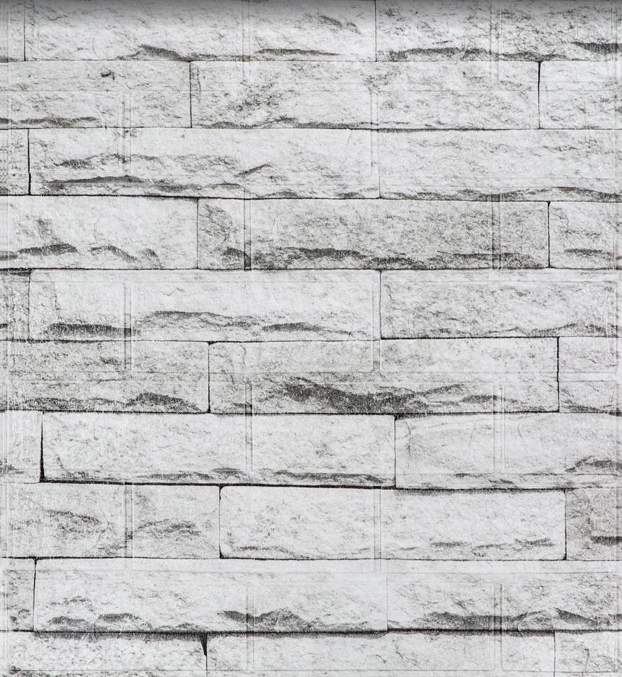 Панель самоклеящаяся Шамони серый (KN-S058) 70х77см