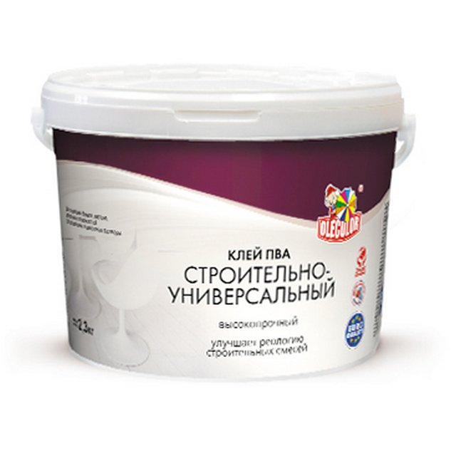 Клей ПВА OLECOLOR Строительно-универсальный 0,75кг4300001970- купить в АПлайн