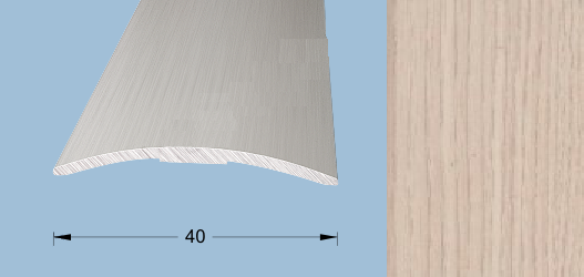 Порог-стык 0,9м 40мм П63.5, Ясень серый