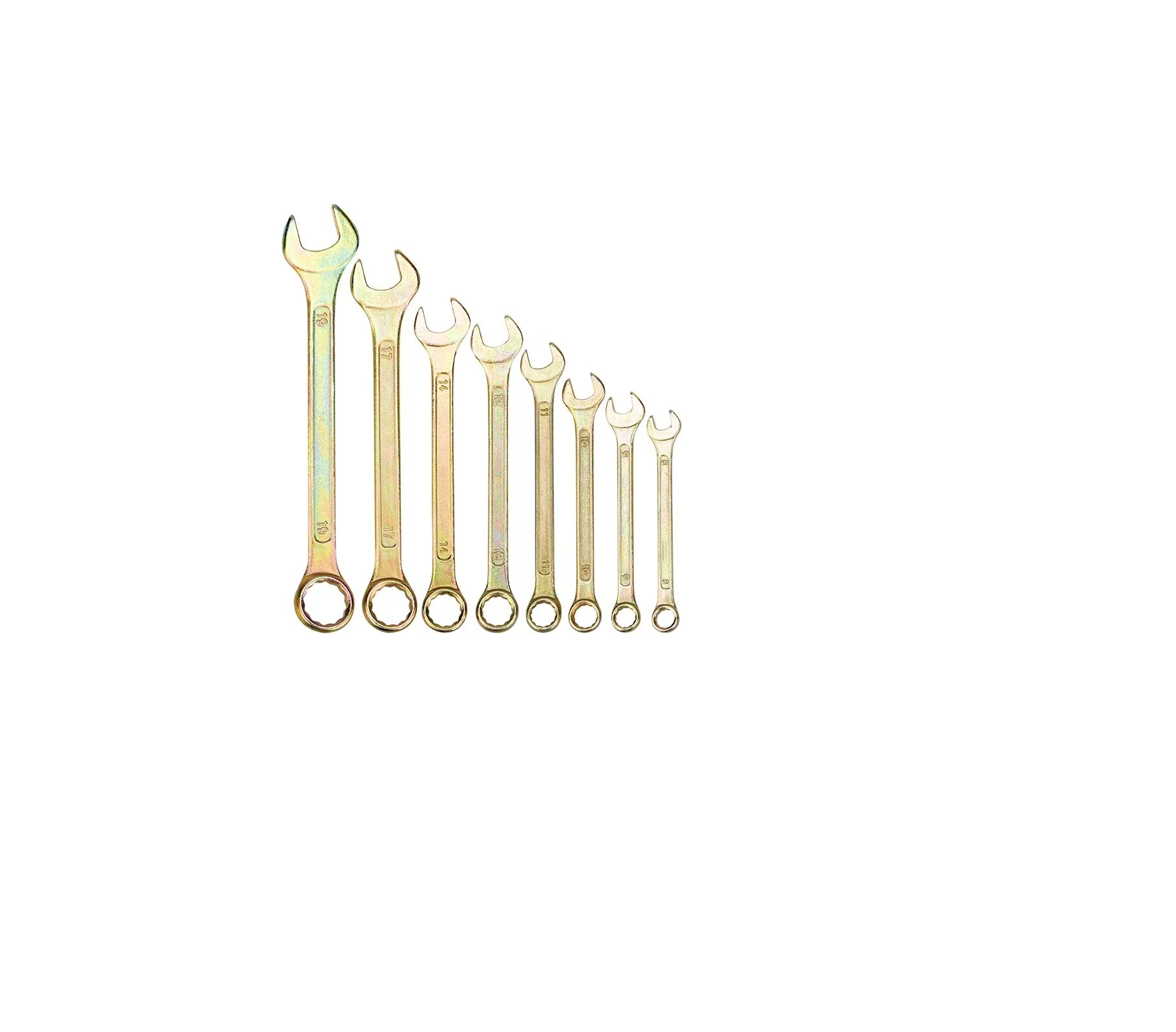 Набор комбинированных ключей 8шт ЦИНК (8-11 13 14 17 19) Rexant 12-5842-2 - 12-5842-2 - купить в АПлайн