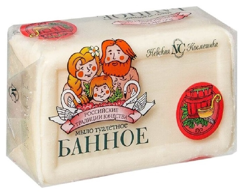 Мыло туалетное НК Банное 140гр