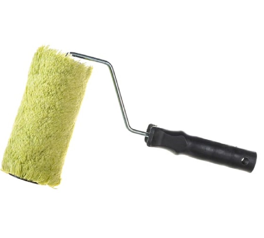 Валик с ручкой Фасадный Korvus 180мм, меховой, полиакрил, ворс 18мм, d=48мм, бюгель 6мм, 0307140/020