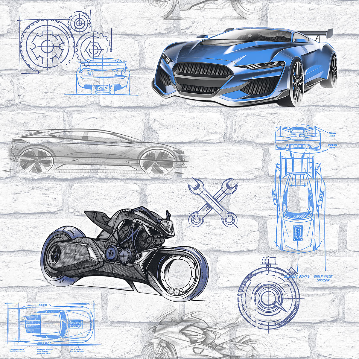 Обои бумажные дуплекс СОФ 0,53х10м В64,4 878-03