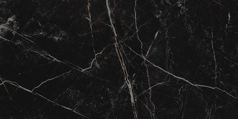 Плитка облицовочная Total чёрный 25x50см