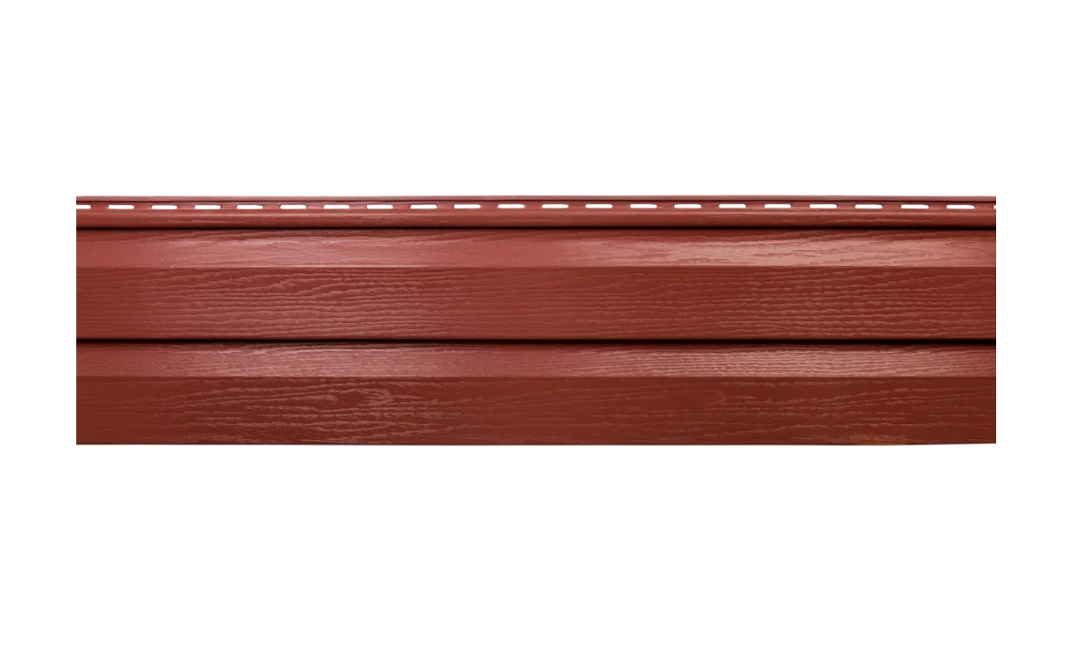 Сайдинг акриловый "Альта-Профиль" КАНАДА Плюс Красный 3,66х0,23м / 0,8418м2