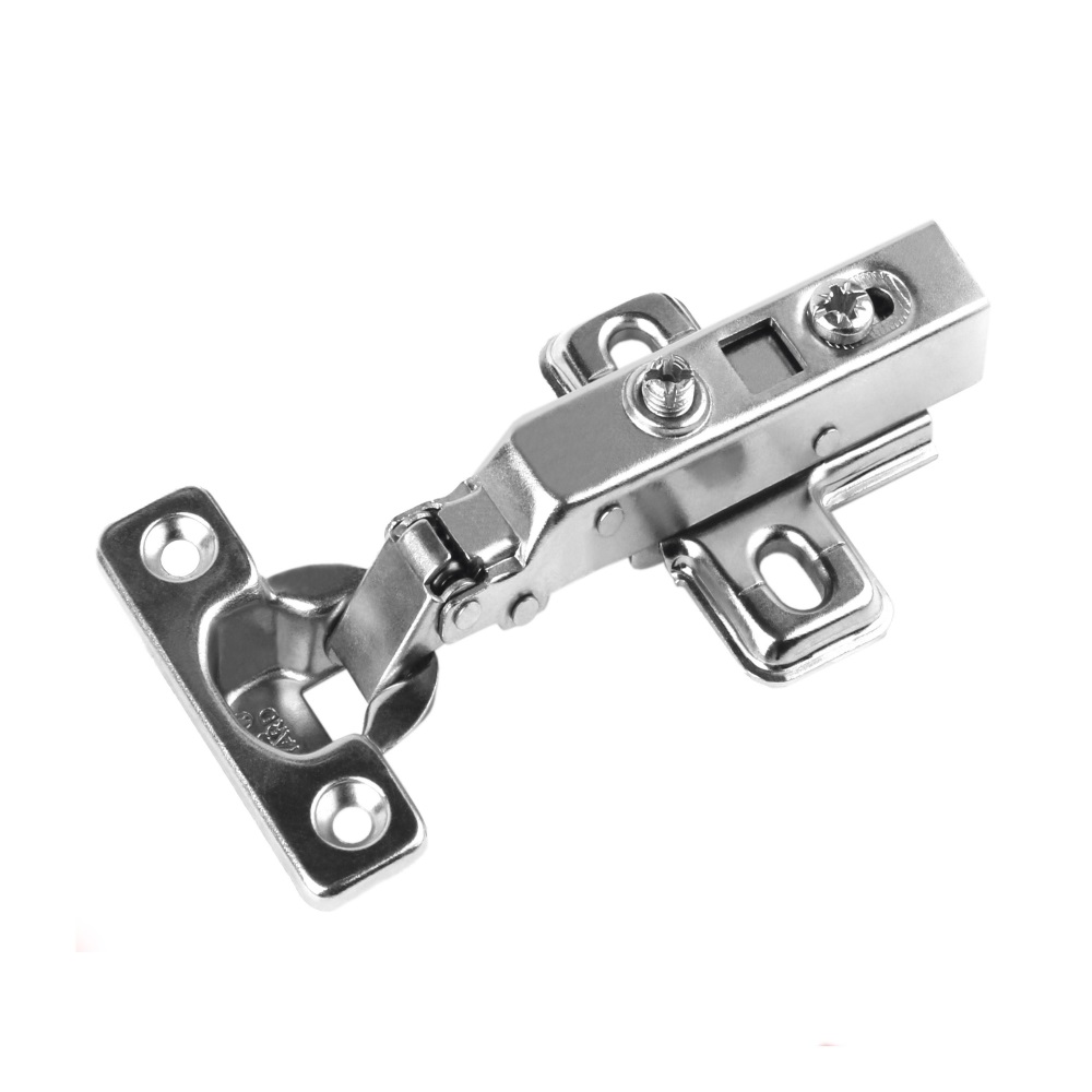 Петля мебельная с доводчиком CLIP ON накладная 126019