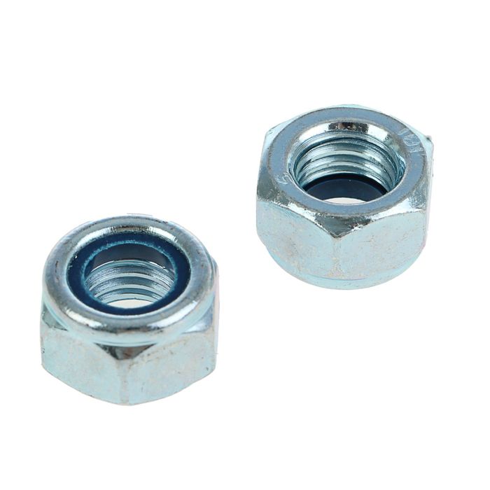 Гайка самоконтрящаяся DIN 985 М4 цинк (18шт) пакет Стройметиз