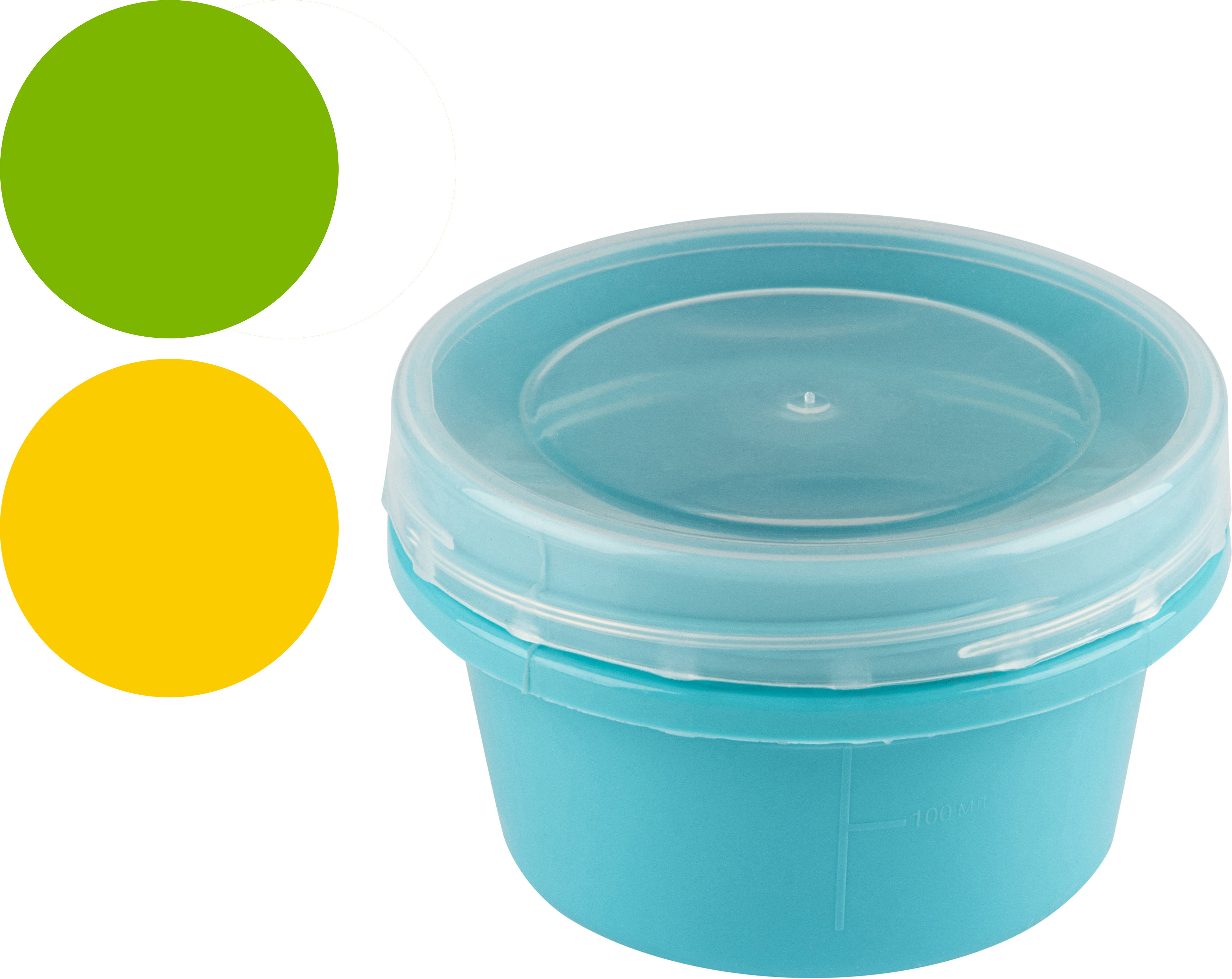 Банка пласт. Clever's 0,3л винтовая крышка 105344