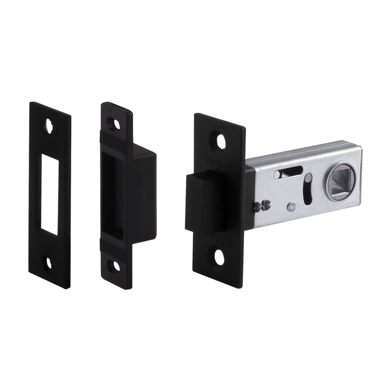 Защелка дверная НОРА-М С-50М (магнитная) черный - 18534 - купить в АПлайн