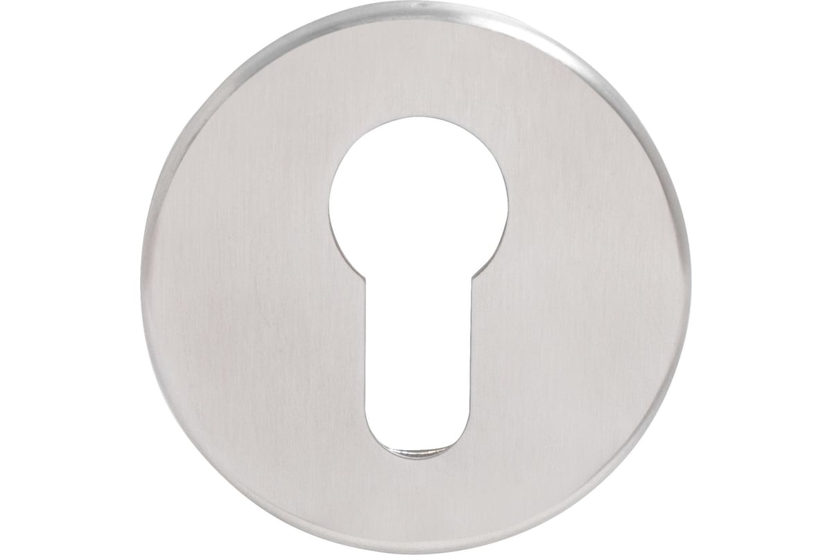 Накладка под цилиндр СТАНДАРТ 0200 SS INOX (круг) хром / нержавеющая сталь - 844980 - купить в АПлайн