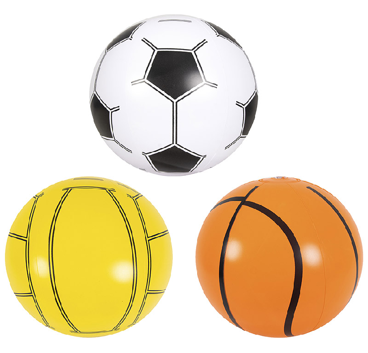 Мяч надувной Sunclub пляжный Спорт 40см  66018 10739866018 107398- купить в АПлайн