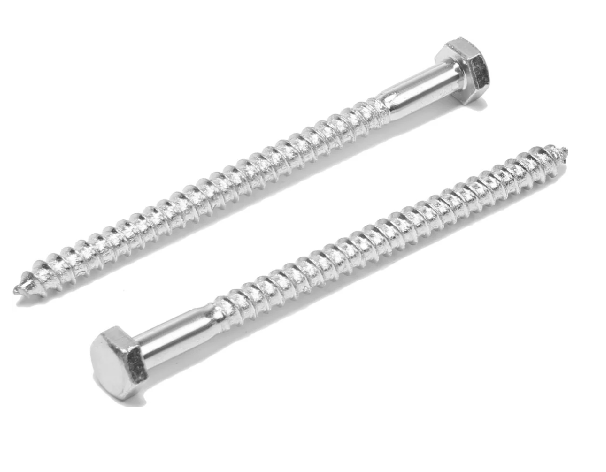 Шуруп "Глухарь" DIN 571 (болт сантехнический) 10х90 пакет (2шт) BISKREP