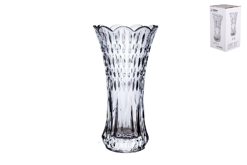 Ваза стекл. 24.5см 9078 - 9078 - купить в АПлайн