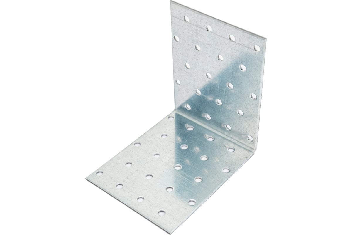 Уголок крепежный равносторонний 100х100х80х2 1,8мм 13-0020400