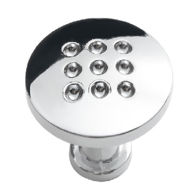 Ручка-кнопка мебельная TRODOS ZY-59 D-30мм хромг140- купить в АПлайн