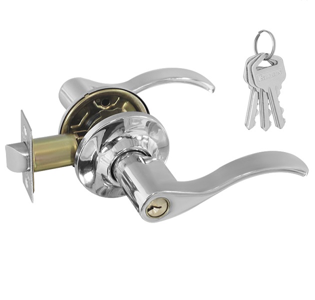 Ручка-защелка НОРА-М ISPARUS HH-01 (ключ/фиксатор) хром