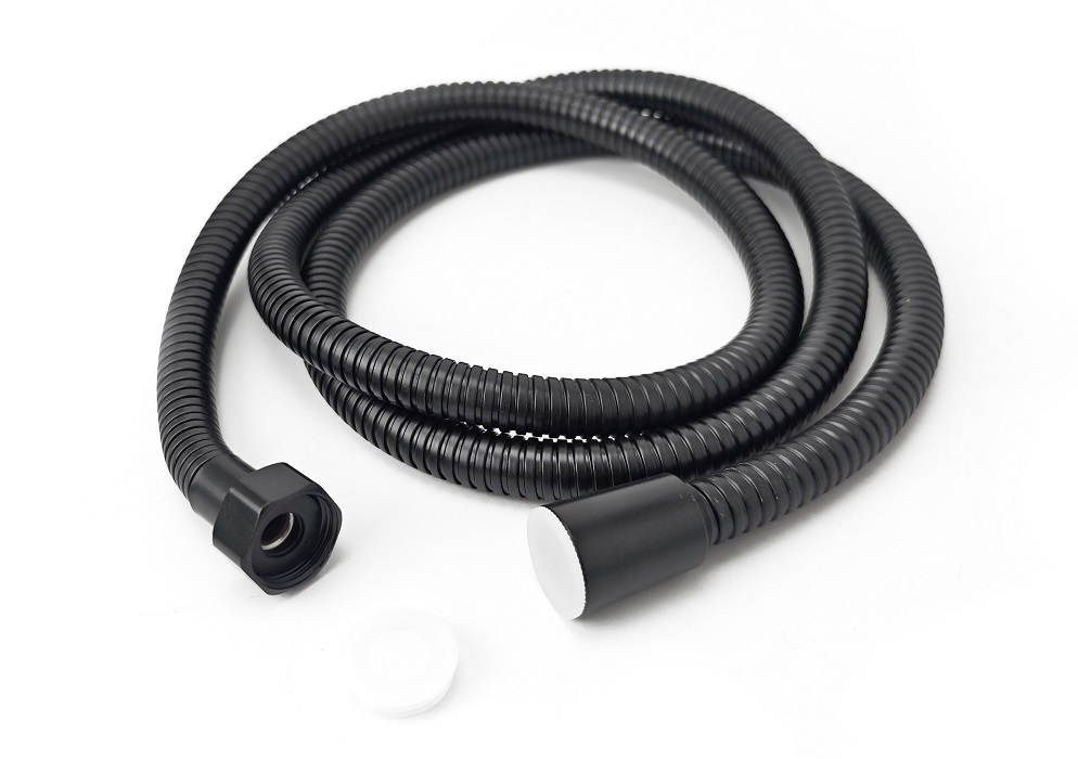 Шланг для душа имп/имп SANTREK AQUA 150см SB-10-150 в двойной оплетке Черный