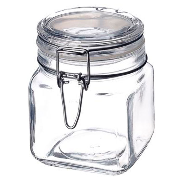 Банка стекл. Кремлин 740мл с металлической клипсой 97624SLB