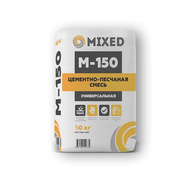 Смесь сухая универсальная "Mixed" М-150 50кг 