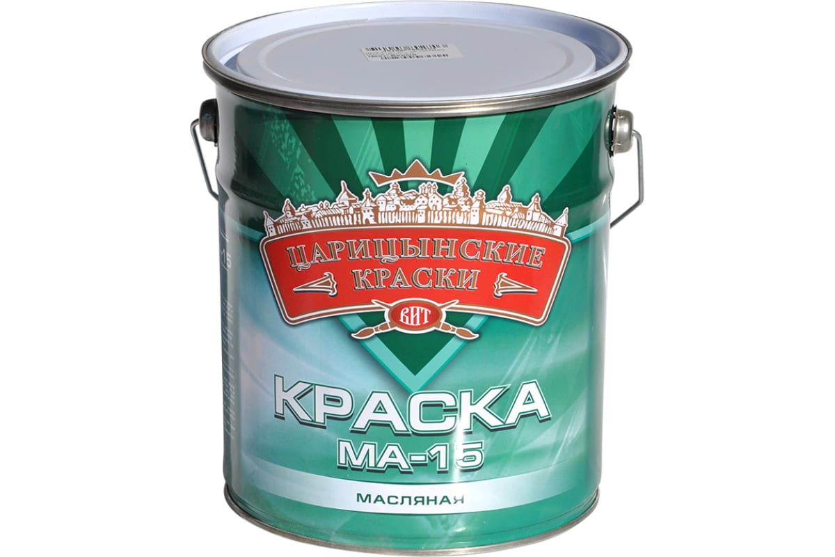 Краска масляная МА-15 Царицынские краски морская волна 0,8кг
