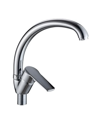 Смеситель для кухни GOTA ROCIO Elche хром с высоким изливом 235 мм G022410