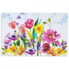Комплект салфеток ПВХ Цветы 43х28см 6шт 38606