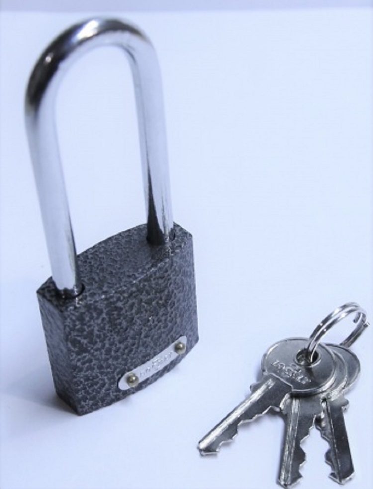 Замок навесной LOCKLY ВС1-63 L чугун 63мм длинная дужка 