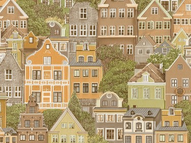 Обои виниловые на бумажной основе 0,53х10м 7497 756717-01