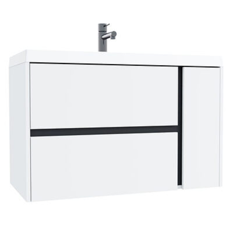 Подстолье SANTREK HOME "Лунар-90" с умывальником "Paola Alba-90"/341154/111523