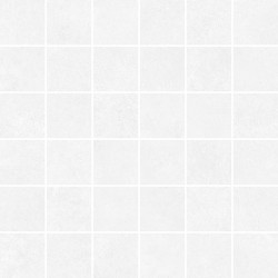 Мозаика Cement Белый 30х30см