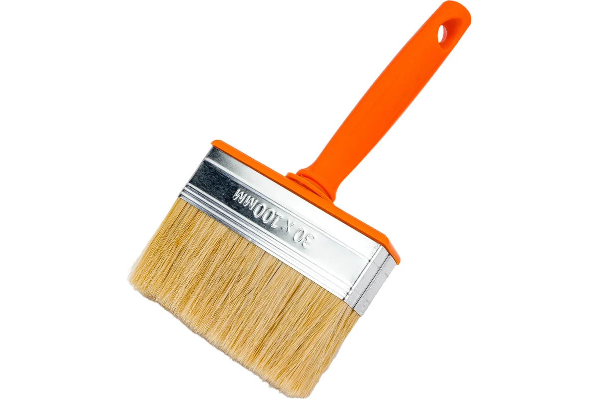 Кисть макловица "Петрович" 40х140 мм (нат.щетина / пласт.ручка) П065-414