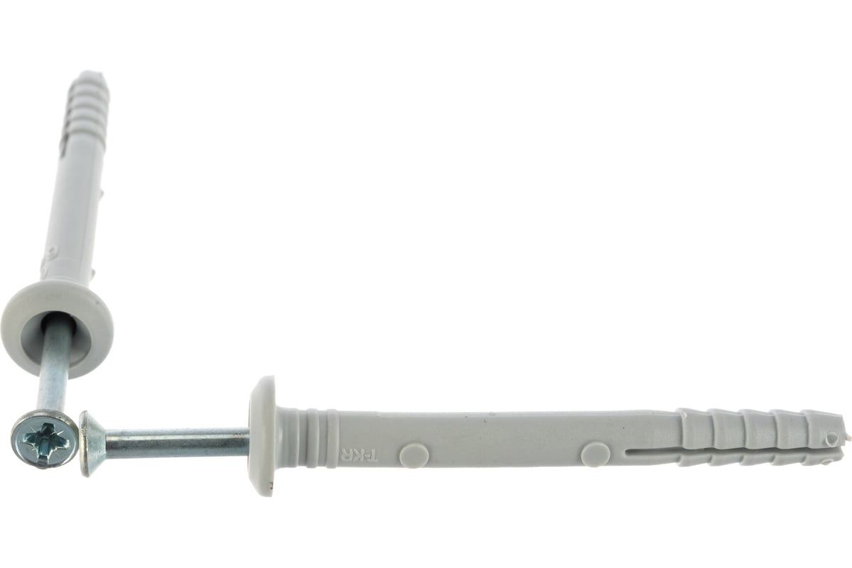 Дюбель-гвоздь грибовидный бортик 6х80 (130шт) 1000635 КЧ