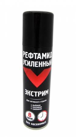 Аэрозоль РЕФТАМИД экстрим 150мл против кровососущих насекомых 531950