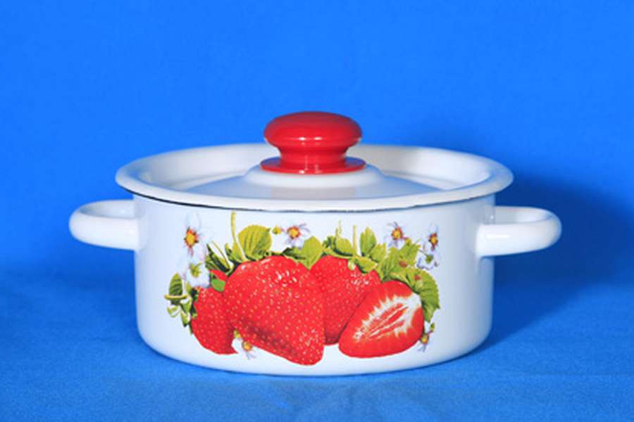Кастрюля эмал. Клубника садовая 2л С1610.3К*59 112454С1610.3К*59 112454- купить в АПлайн