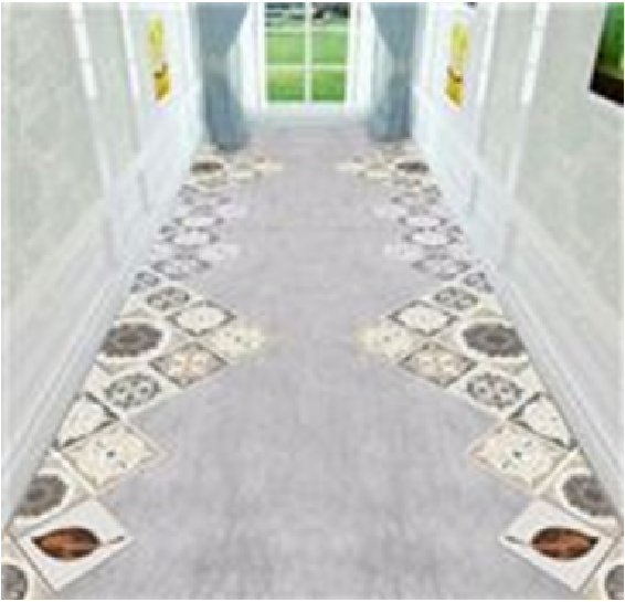 Дорожка из нетканного ПЭ с 3D рисунком матовый 0,6х15м FM 06-081FM 06-081- купить в АПлайн