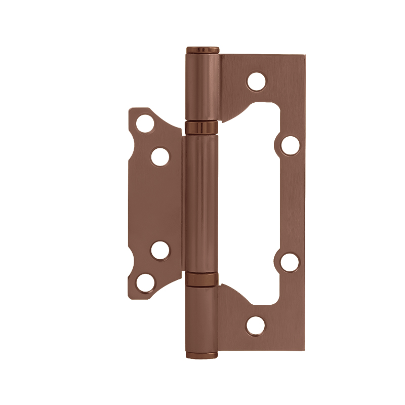 Петля накладная (бабочка) НОРА-М ISPARUS 800-5 125х75х2,5мм старая медь (2шт)