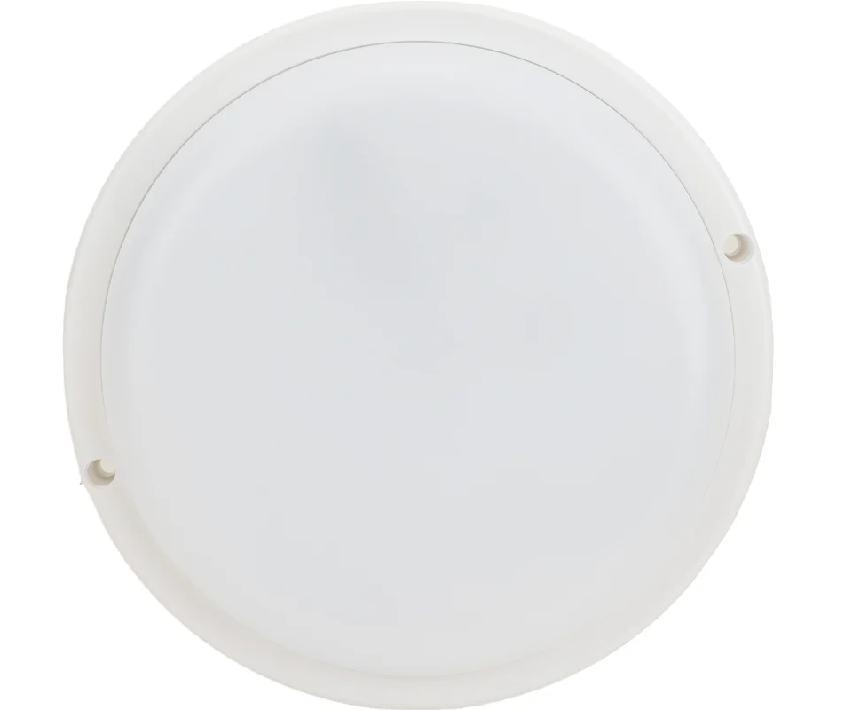 Светильник пылевлагозащ. св/д круглый белый "банник" 25Вт 4000К 175мм IP65 KOC_DPO25WR1.4K  - KOC_DPO25WR1.4K  - купить в АПлайн