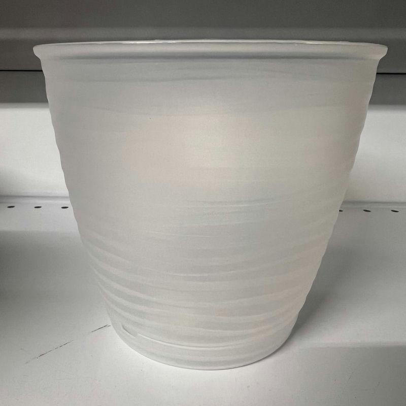 Горшок для орхидей пласт. Saffron D146мм 1,5л с поддоном бесцветный 223605001/00